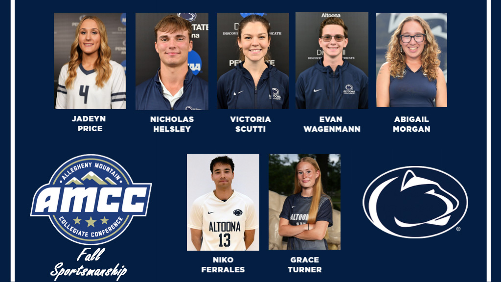 Fall Sport Athletes Earn Spots on AMCC Sportsmanship Team