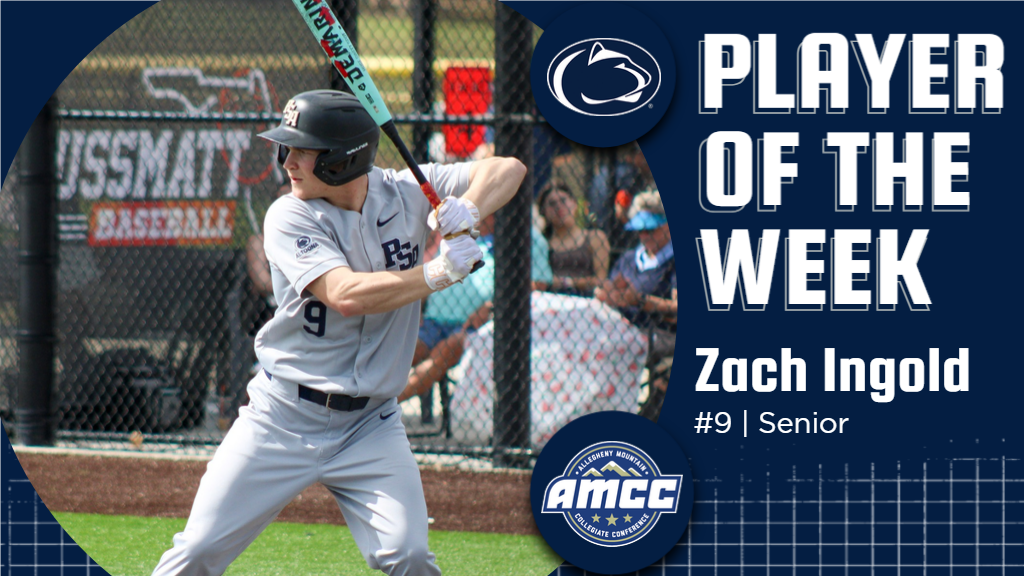 Ingold Named AMCC Player of the Week in Baseball