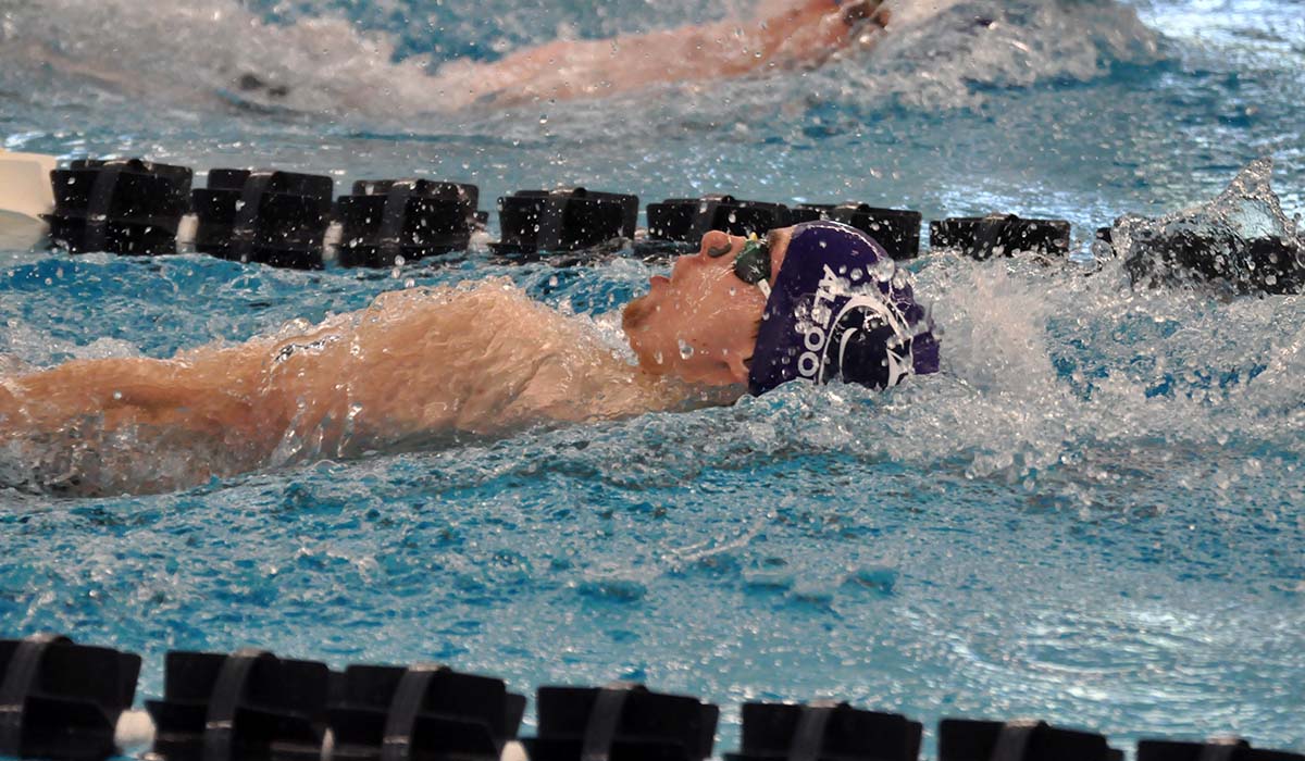 Lions Men&rsquo;s Swim Team Keeps Third Place in Day Three of AMCCs