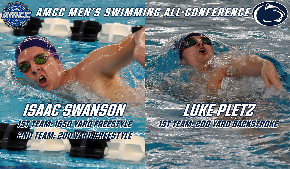 Pletz, Swanson Earn All-AMCC Honors
