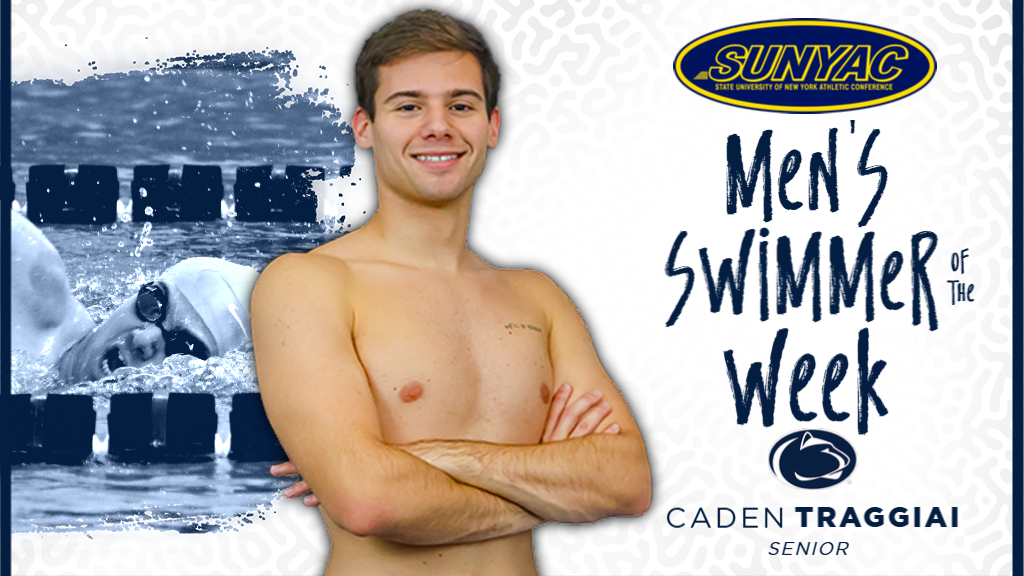 Traggiai Named SUNYAC Men&rsquo;s Swimmer of the Week