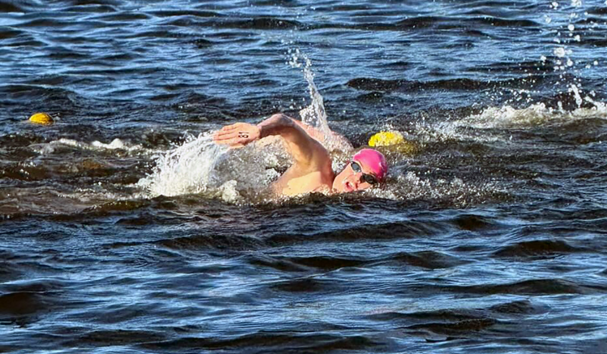 Traggiai Swims in College National Open Water Championship