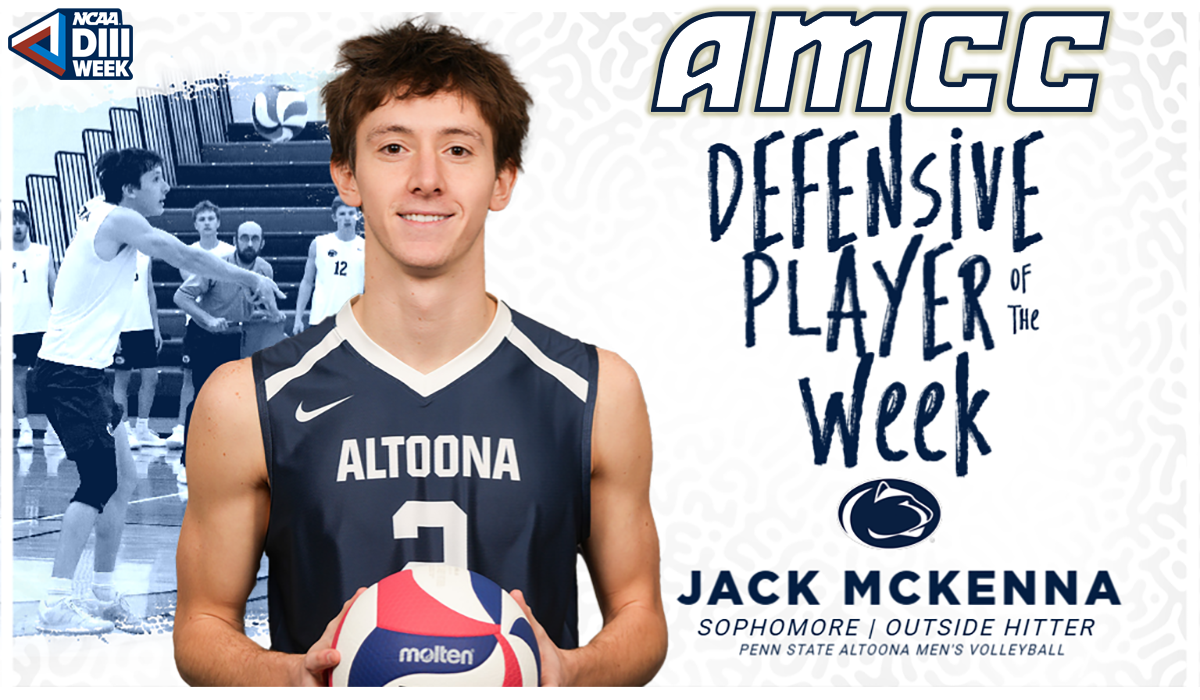 McKenna Nabs AMCC Defensive Player of the Week Honors