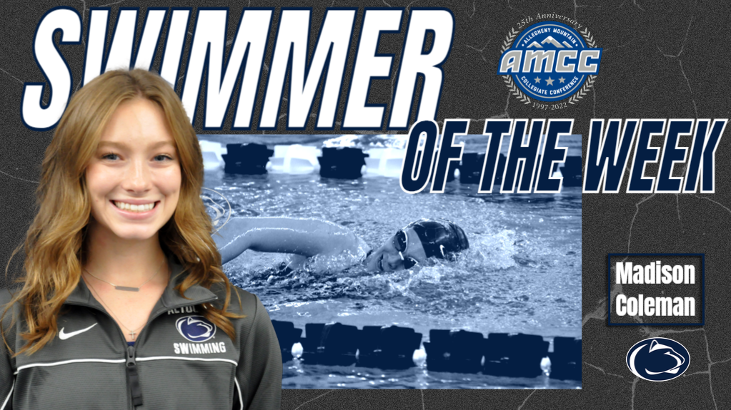 Coleman Named AMCC Women&rsquo;s Swimmer of the Week