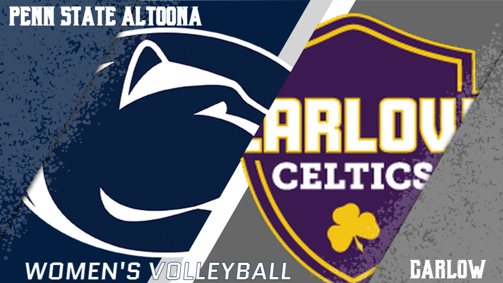 HIGHLIGHTS: Penn State Altoona Women's Volleyball vs. Carlow, 10-21-25